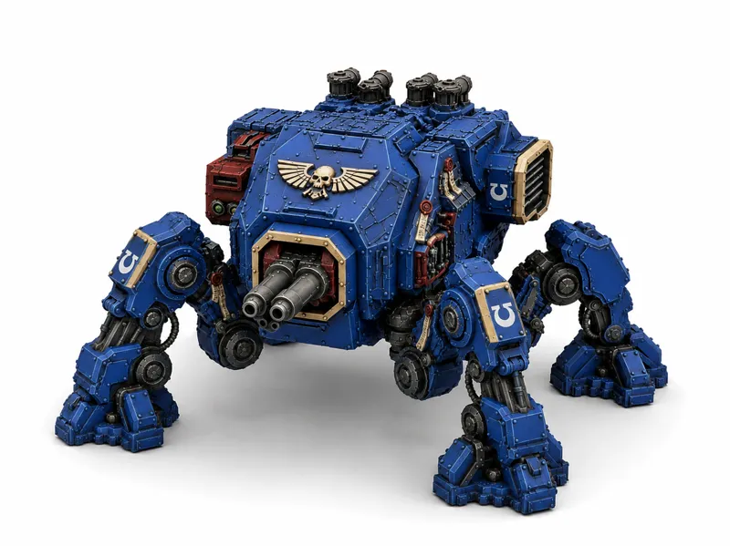 Grimdark Turret Spider (custom)