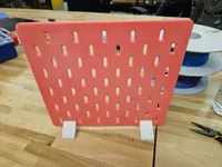 Support vertical pour panneau perforé Ikea Skadis — photo 10