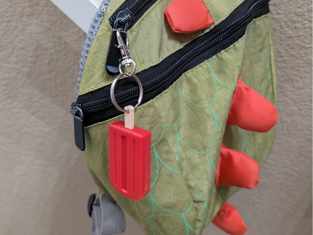 Mini Popsicle Keychain (No AMS, Fast Print)