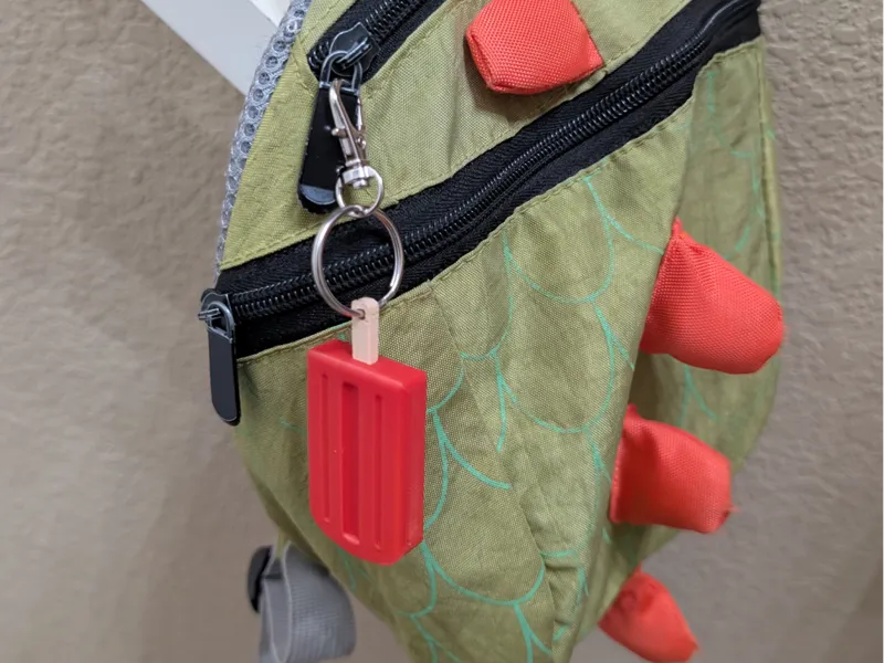 Mini Popsicle Keychain (No AMS, Fast Print)