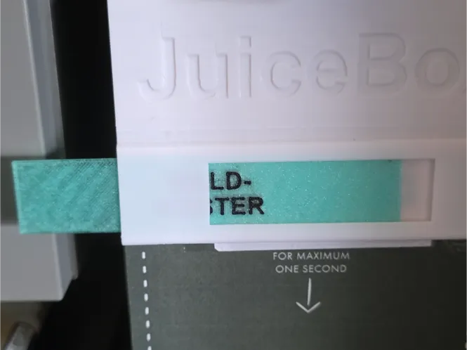 Beschriftung für Juiceboxstapler