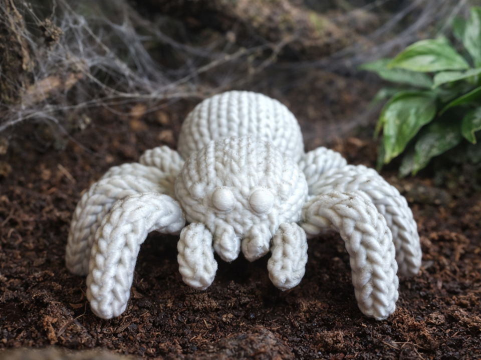 Gestrickte Tarantel
