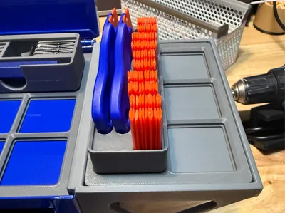 Harbor Freight Mini Toolbox Side Tray Gridfinity