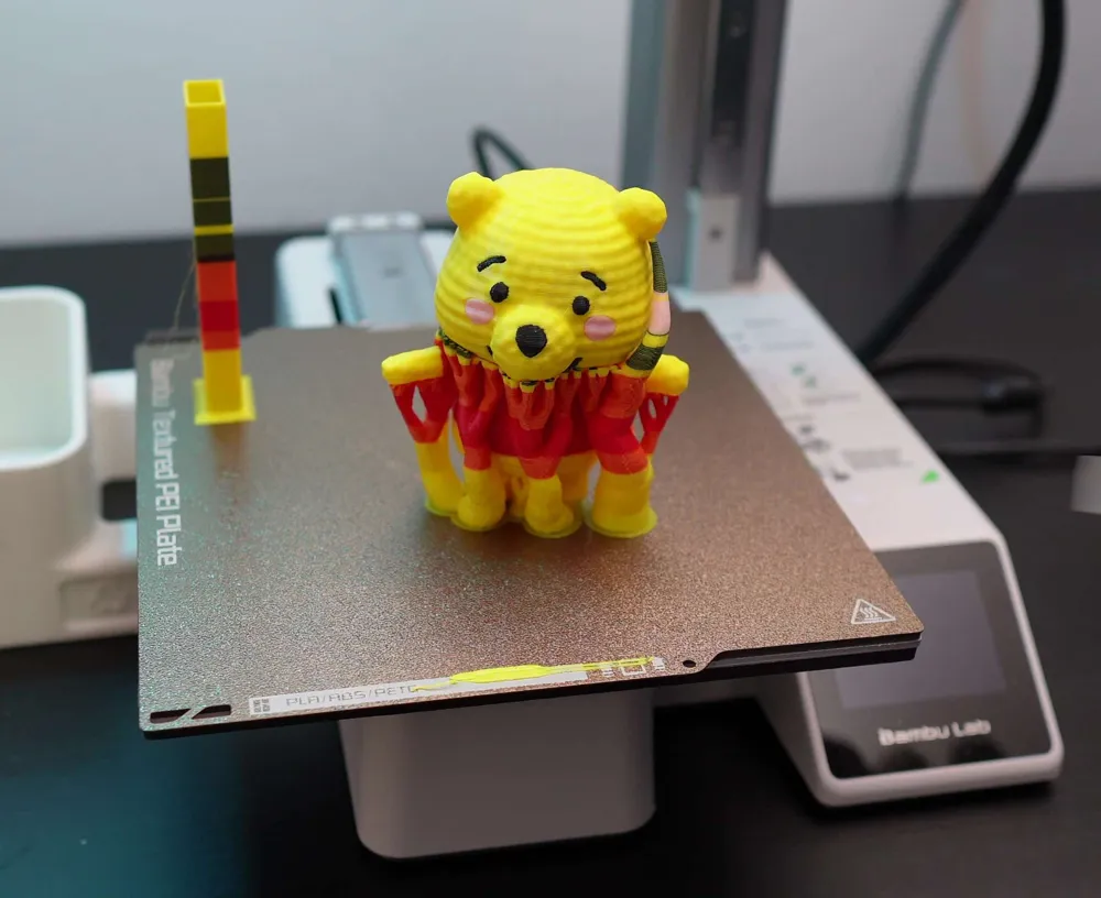 Winnie The Pooh Knitted Toy by Lukis3DStudio - MakerWorld