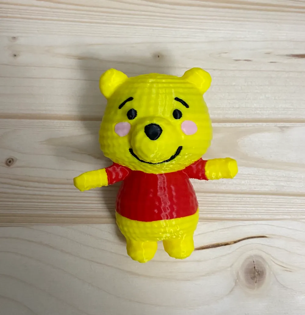 Winnie The Pooh Knitted Toy by Lukis3DStudio - MakerWorld