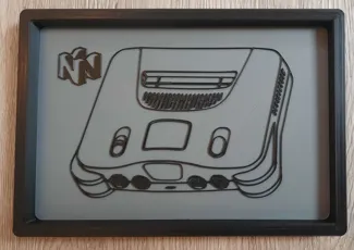 N64 Patent Art with Logo