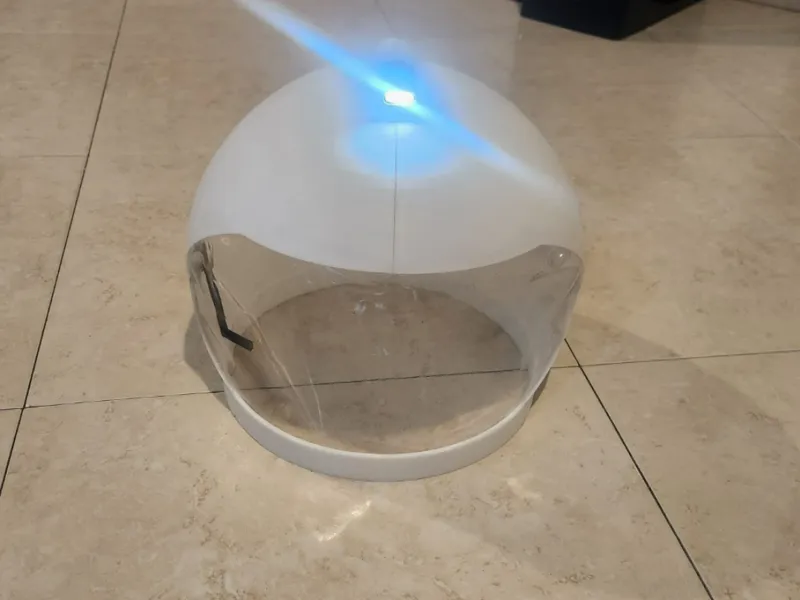 Astronaut helmet costume