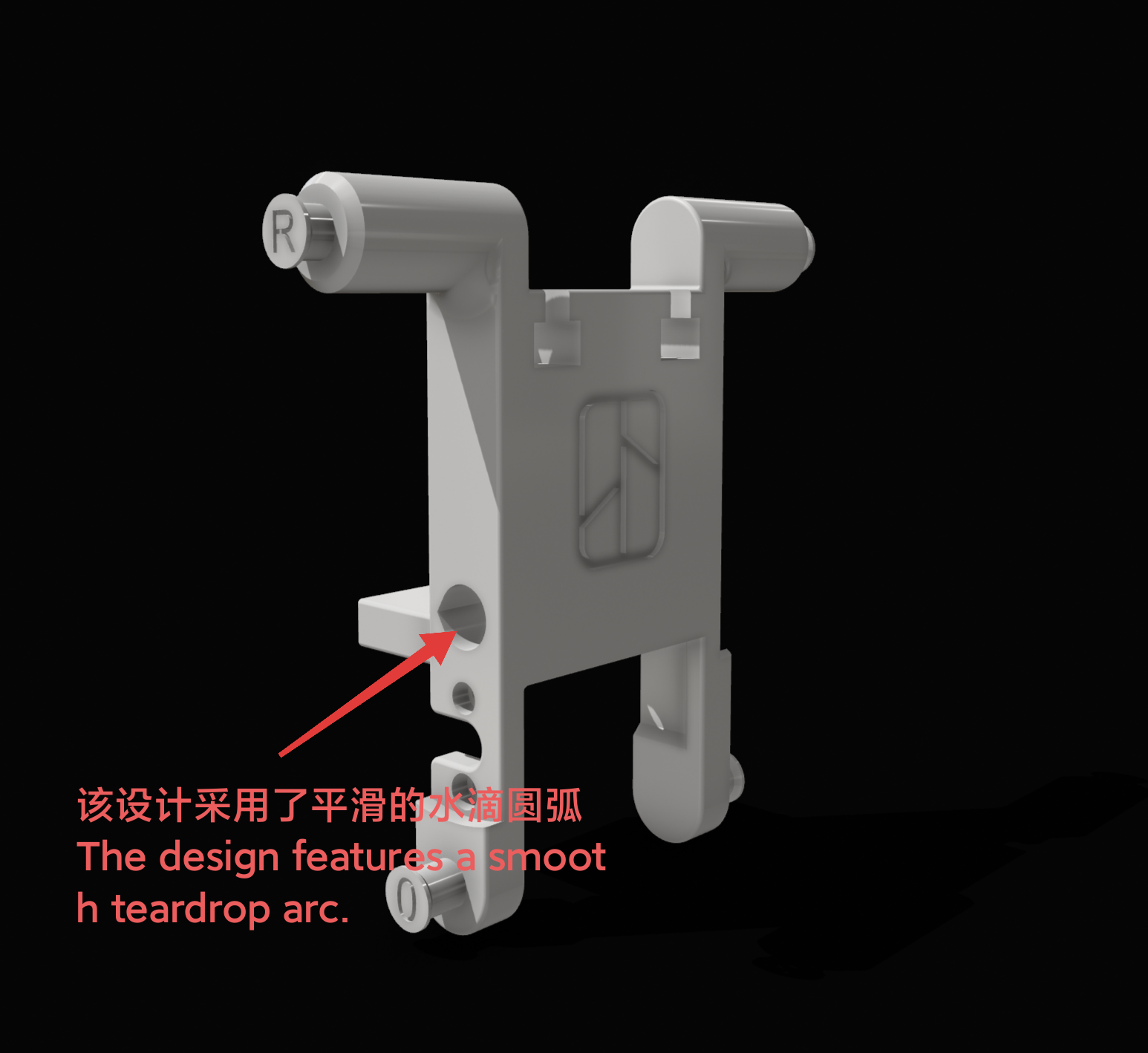 Miniatura 4 do modelo 3D 双足行走机构（模拟真人跑步姿态机器人    赛博朋克风格 可动机械结构）