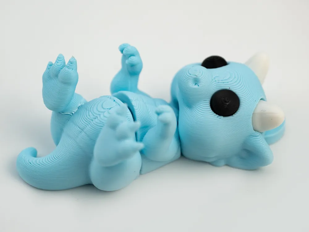 Tiny Flexi Dragon - Articulated & Keychain - Free 3D Print Model ...