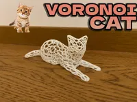 Chat façon Voronoi — photo 2