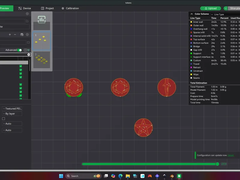tokens for fb 