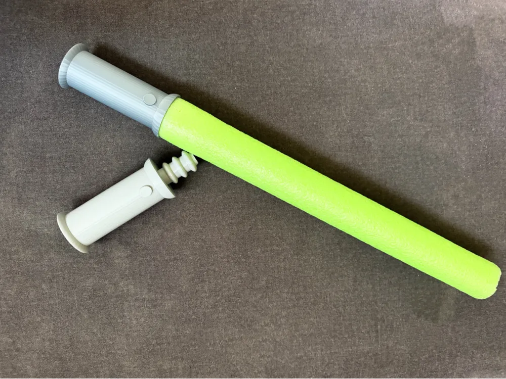 Pool Noodle Lightsaber (kid-made) by TobyntotD MakerWorld: Download ...