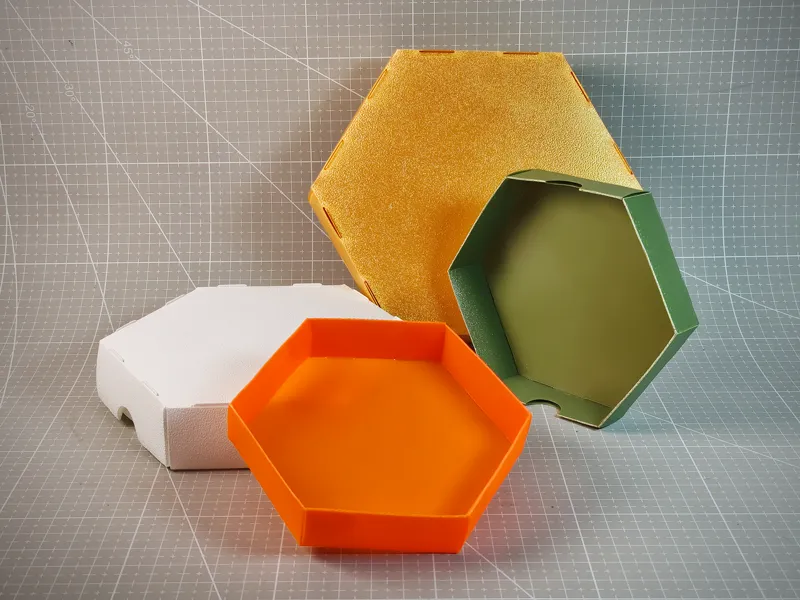 Foldable Hexagon Box