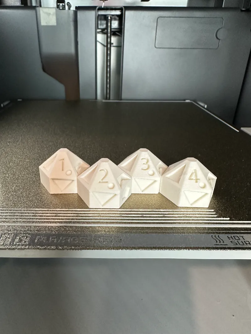 Numbered Markerless 3D Scanner Marker