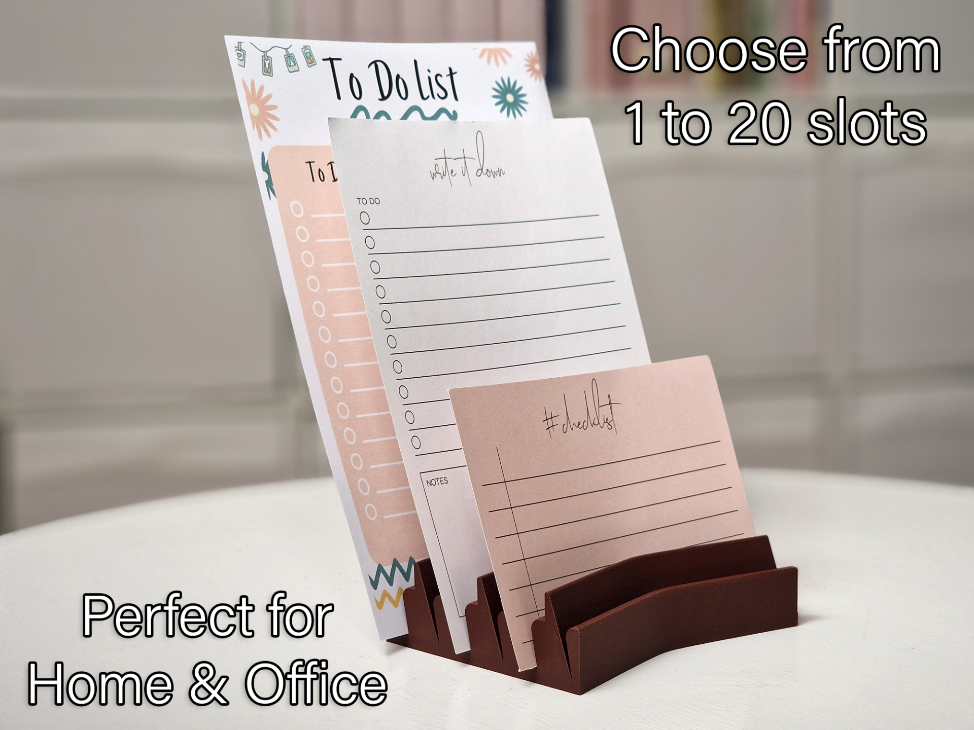 Vertical Paper Organizer - Modular design