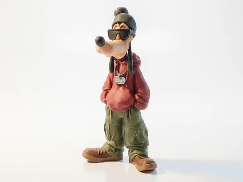Goofy Figurine Disney Character 3D Printable