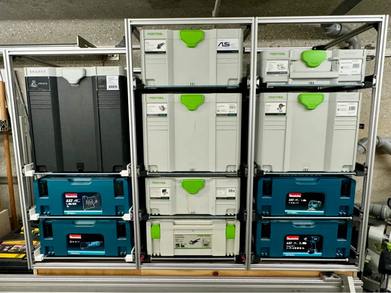 Systainer Rack Rail, zB T-LOC, Systainer3, Bott