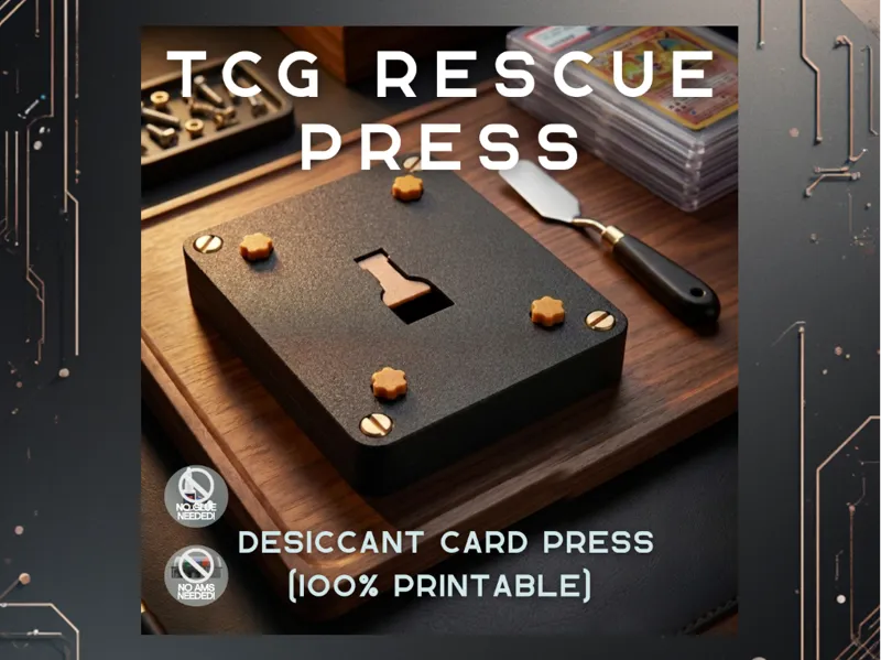 TCG Rescue Card Press - 100% Printable