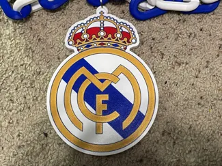 Real Madrid CF Fan Chain with Necklace