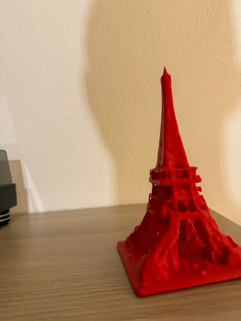 The Eiffel Tower as seen and designed by a blind person