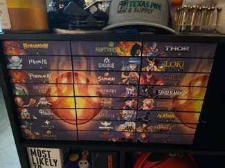 Dice Throne Storage With Removable Trays