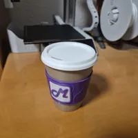 Glue letter to sleeve. Letter print pause to change color.