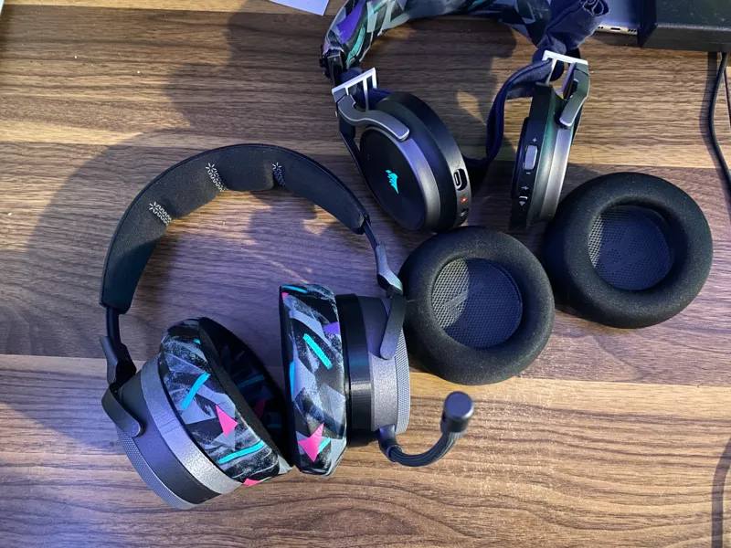 Corsair virtuoso to virtuoso max ear cup adapters 