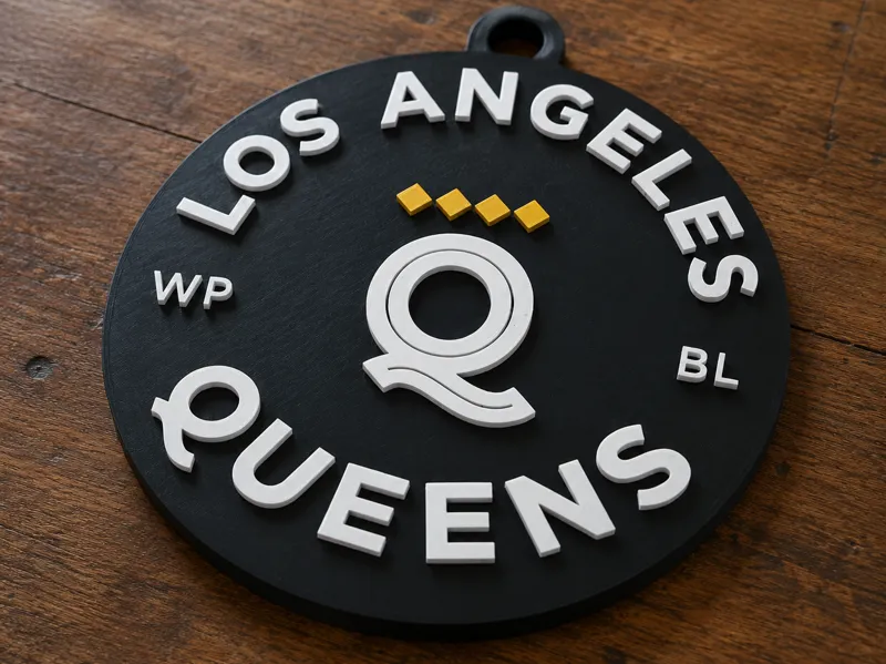 LA Queens Hype fan chain - WPBL Baseball