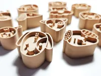 Set de tampons chien pour poterie ou pâte à modeler — photo 5