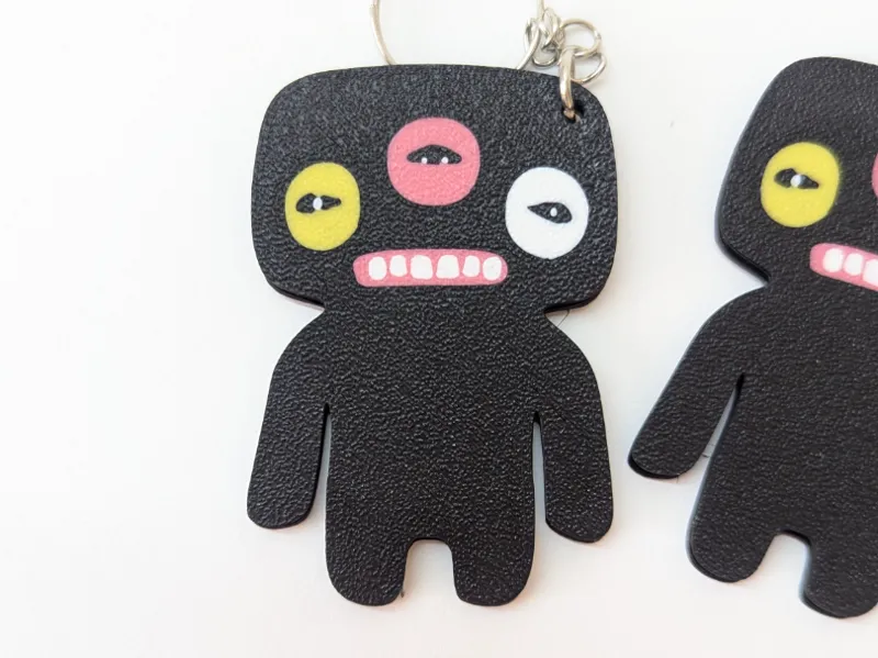 Fuggler 3-eyes keychain