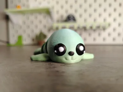 Baby Seal — the laziest friend you'll ever print!
