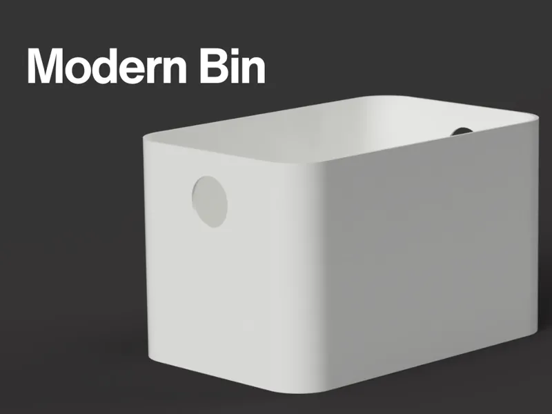 Modern Bin