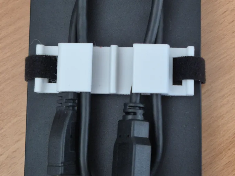 2,5" HDD Kabelhalter mit Klettverschluss