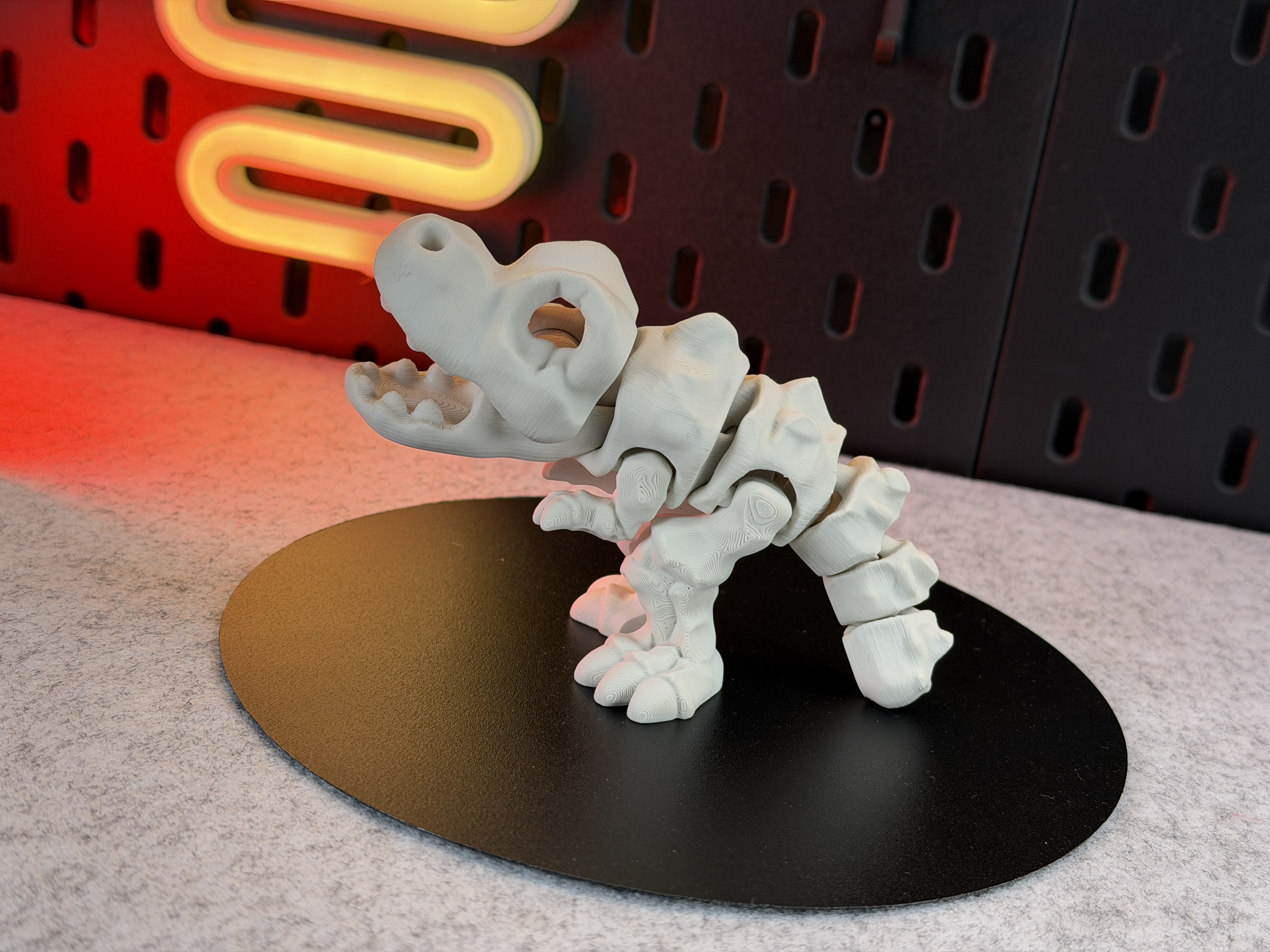 Miniatura 1 do modelo 3D Articulated Skeleton Trex