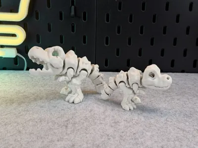 Articulated Skeleton Trex - Free 3D Print Model - MakerWorld