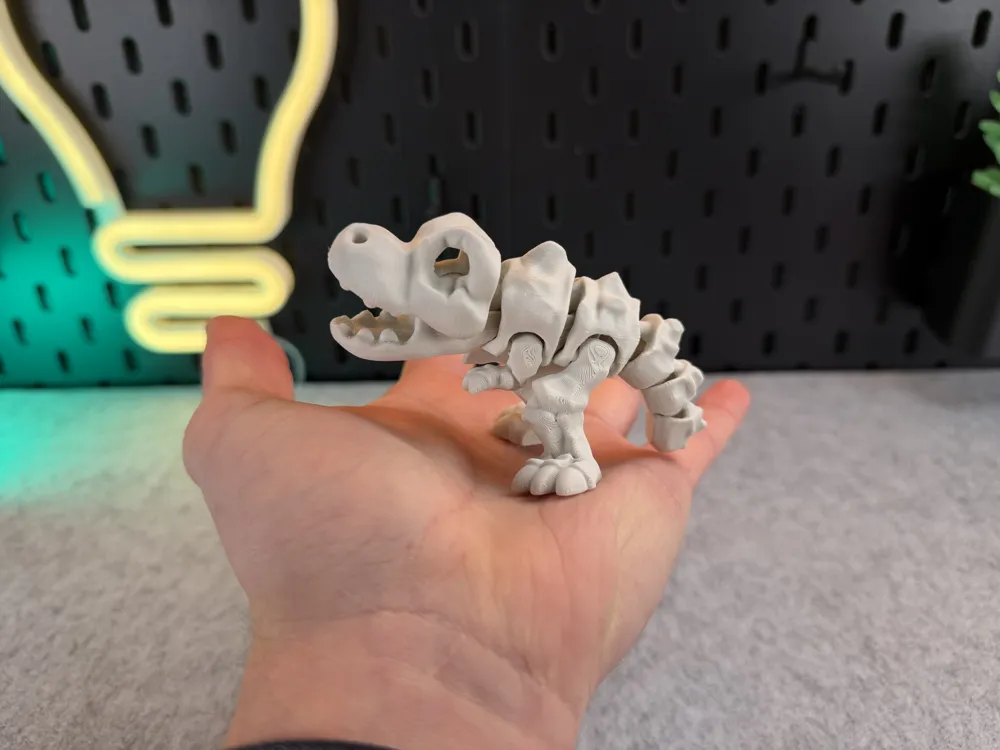 Articulated Skeleton Trex - Free 3D Print Model - MakerWorld