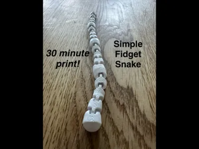 Simple Fidget Snake