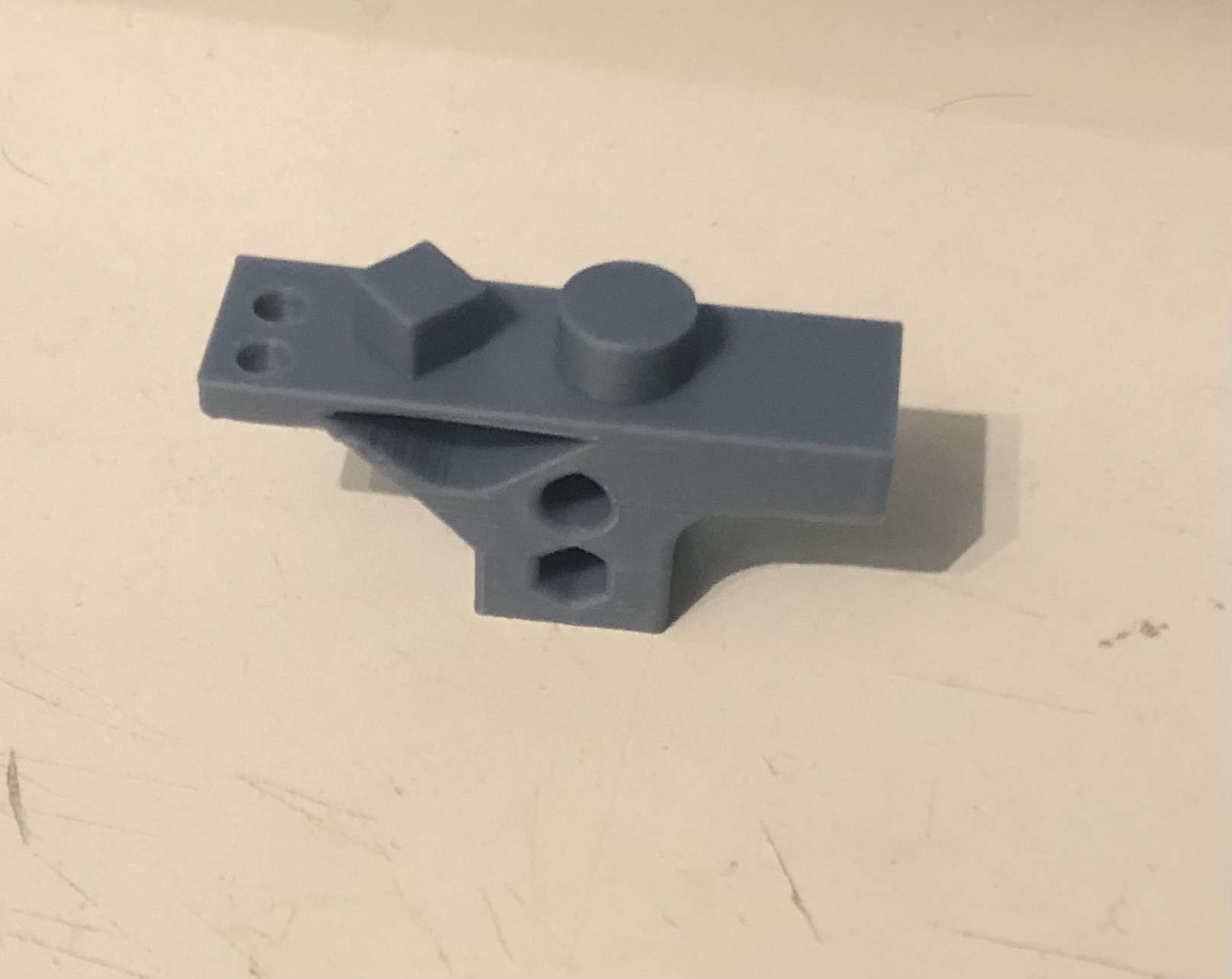 Miniatura 4 do modelo 3D small basic printer tester