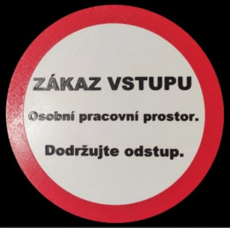 Zákaz vstupu - osobní prostor