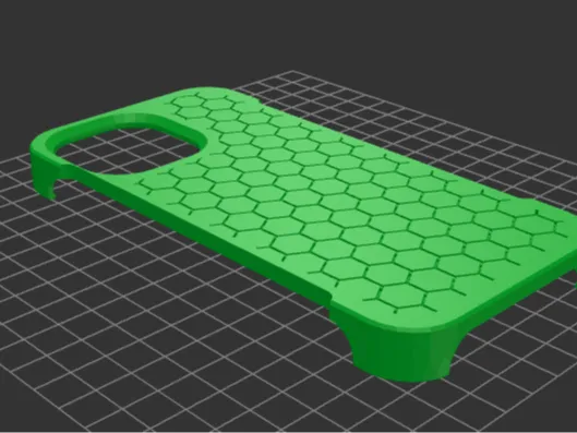 iphone 14 PRO MAX case cover Hexagone articulated