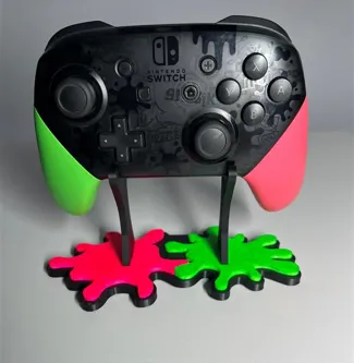 Nintendo Switch Pro Controller Splatoon Stand