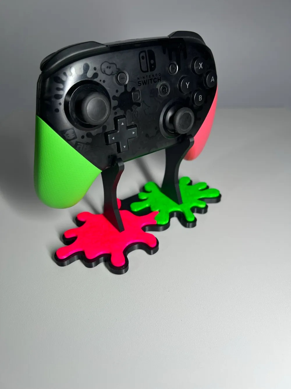 Nintendo Switch Pro Controller Splatoon Stand - Free 3D Print Model ...