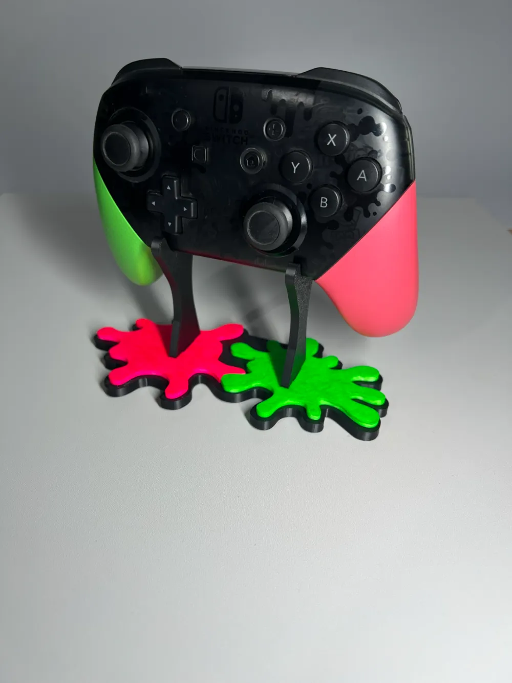 Nintendo Switch Pro Controller Splatoon Stand - Free 3D Print Model ...