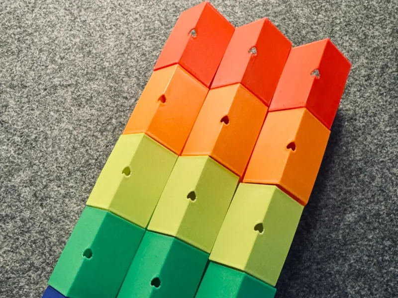 Lichterkette Häuschen Häuser Mini