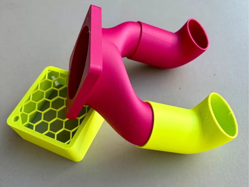 Shoe dryer for 80mm PC fan