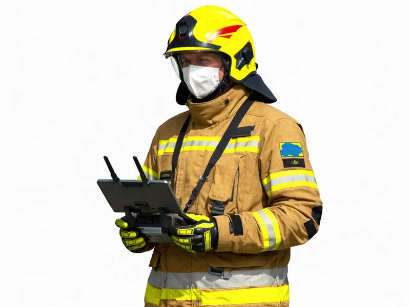 firefighter drone operator