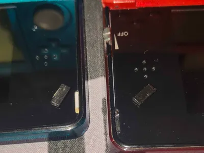 Nintendo 3DS top screen rubber pads