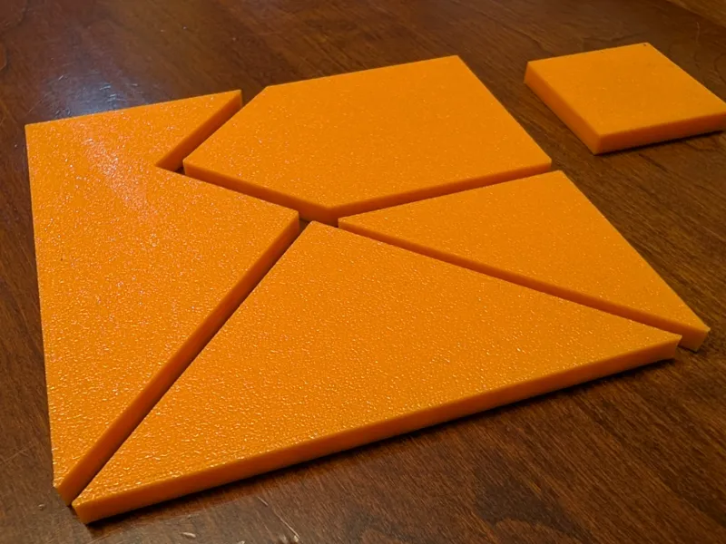 Tangram Square Challenge