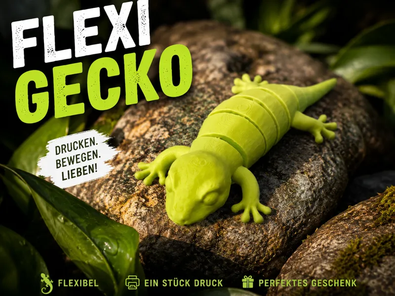 Flexi Gecko – Der entspannte Klettermeister