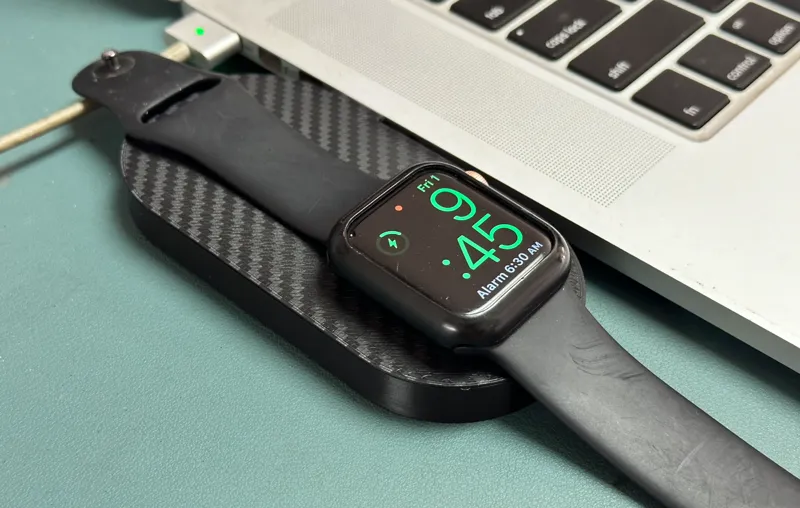 Slim Compact Apple Watch Charging Dock 